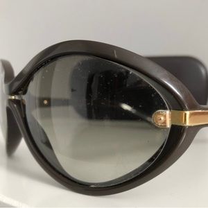 Louis Vuitton Brown Daphne Sunglasses and Case